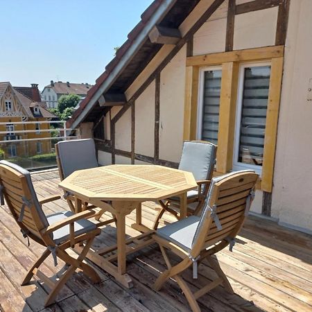 Appartement-Terrasse Parking Prive Meuble De Tourisme 4 Etoiles Belfort Exterior photo